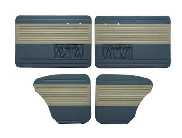 Door panel Innenaustattung VW Käfer 1956-64 water blue